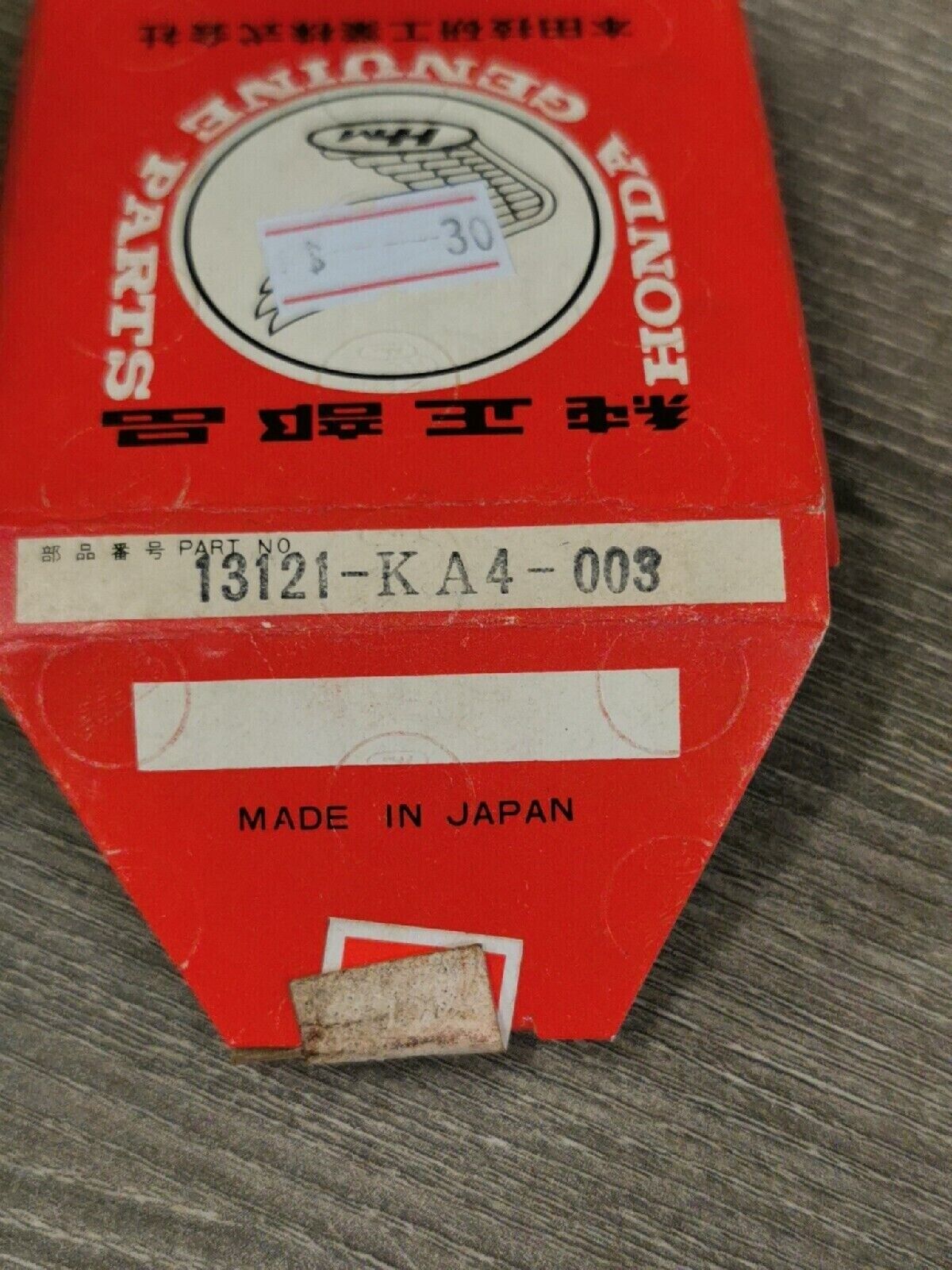 NOS HONDA CR250R  RING SET PISTON  STD 131121-KA4-003 SUB 130A1-KA4-003 H46