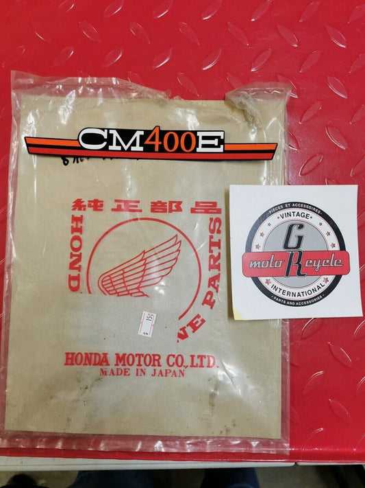 NOS Honda 1980 CM400E EMBLEM, SIDE COVER (A.M.) 87125-447-670 H10