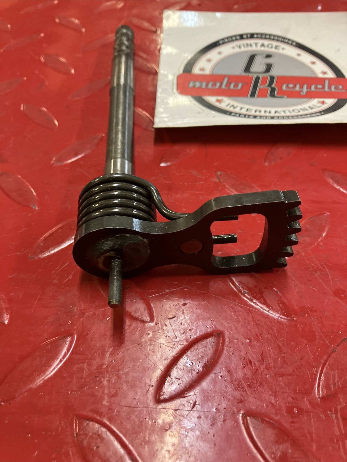 Suzuki RM125 1987 transmission gearshift gear shift shaf spindle