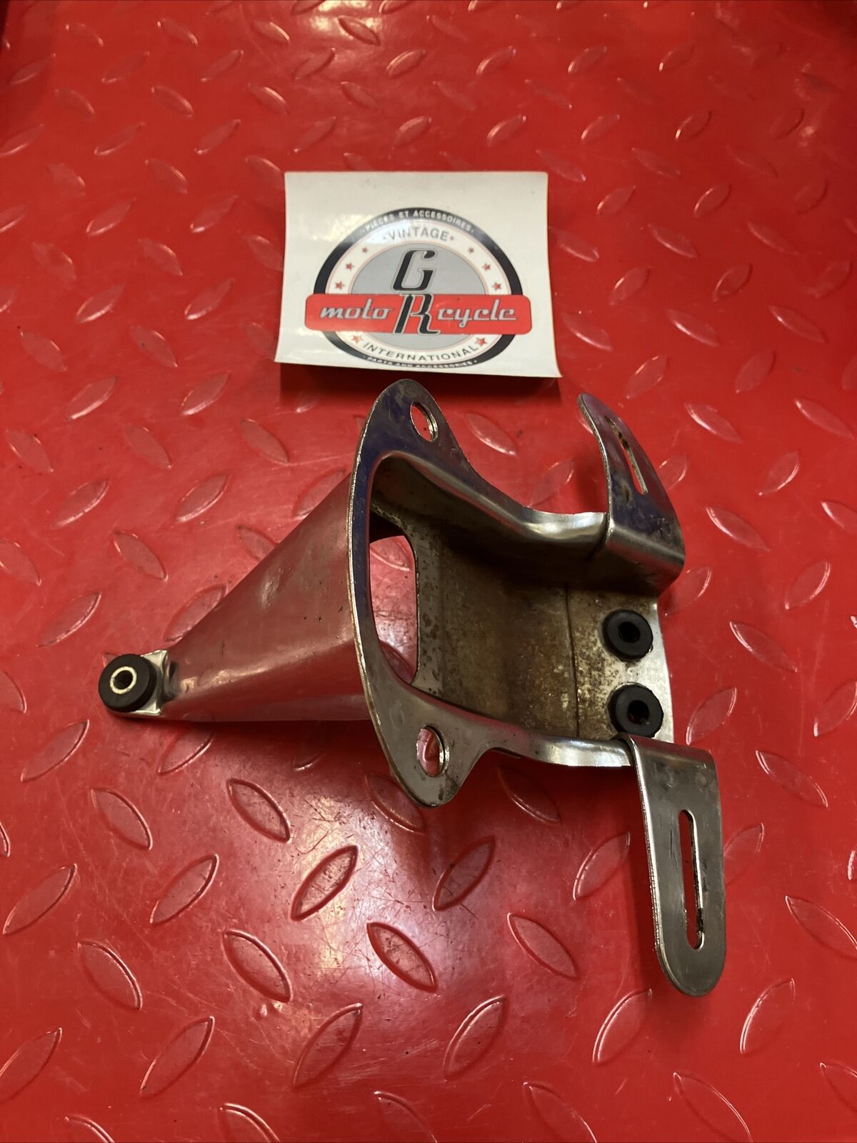 Yamaha RD400 1977 taillight tail light lamp license plate bracket holder 1976