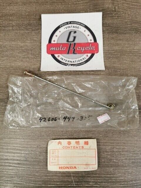 NOS HONDA CR125R 1979 - 1981 SPOKE B ASSY RR 42606-444-305 H87
