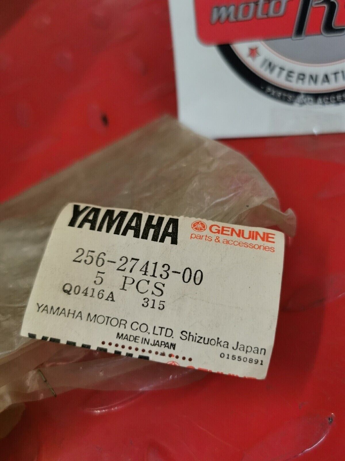 NOS YAMAHA XS1 XS2 TX650 1970 - 1973  COVER  FOOTREST 256-27413-00-00 Y50