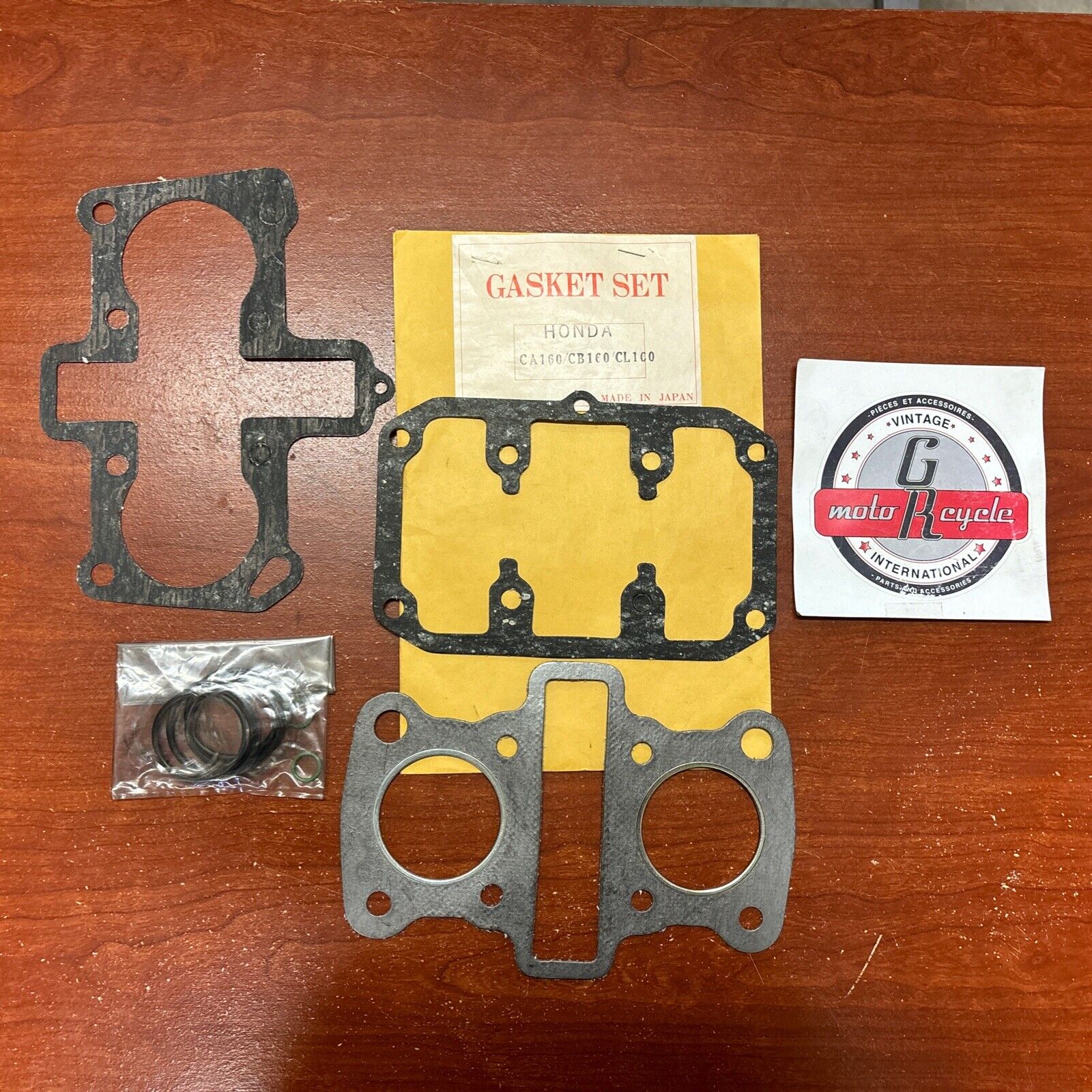NOS Honda CA160 CB160 CL160 TOP END GASKET KIT H147