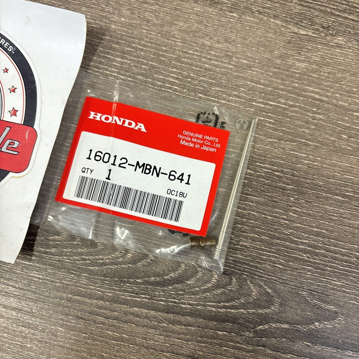 NOS Honda 2000 - 2006 XR650R NEEDLE JET SET 16012-MBN-641 H158