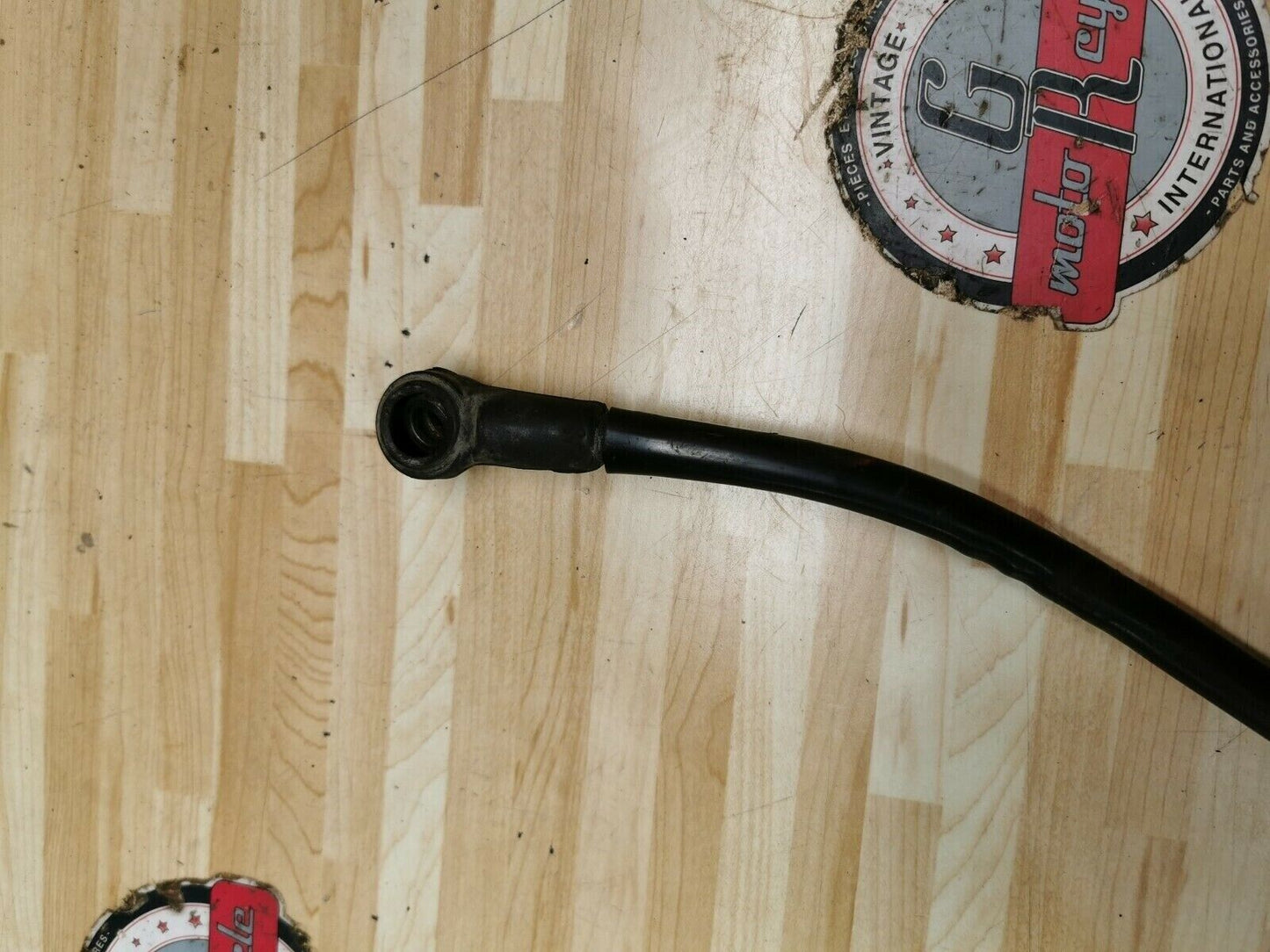 Yamaha DT200 1985 front brake oil line hose