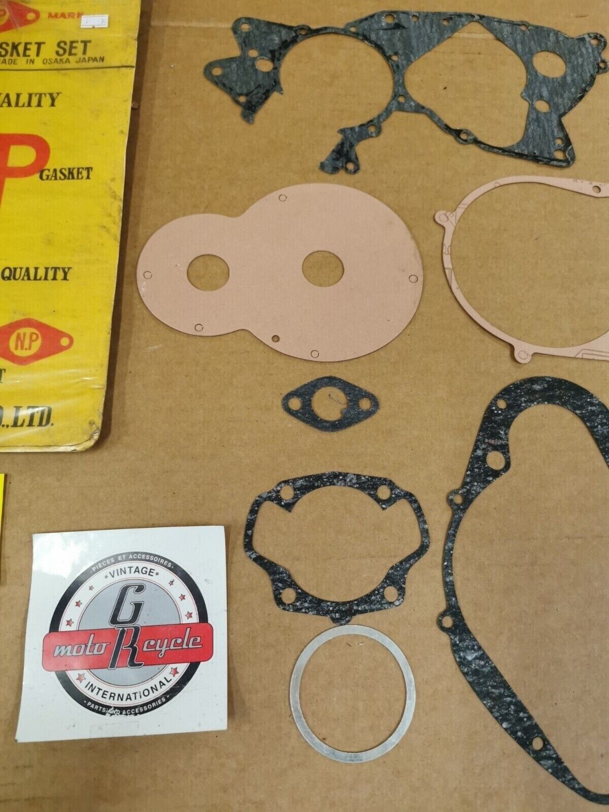 NOS NOBORU SUZUKI TS185R GASKET KIT INCOMPLETE SET 61515 J49