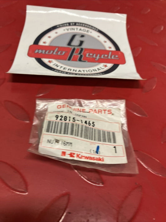 NOS KAWASAKI NUT 16MM 92015-1465 K14