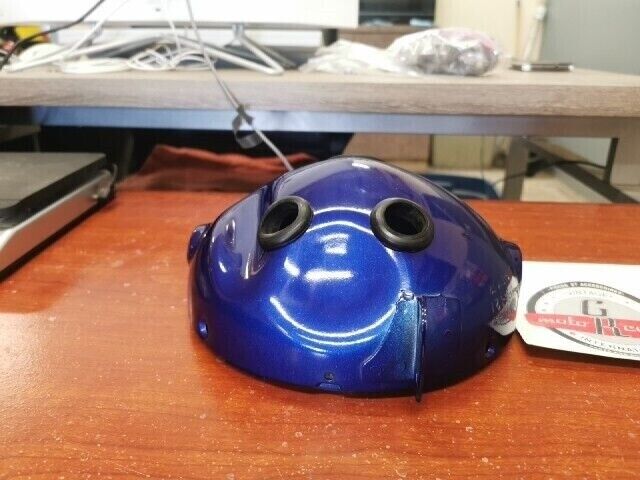 NOS Yamaha HEAD LAMP BODY BIRD BLUE INCOMPLETE SUB 371-84330-61-F8 Y109