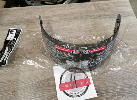 NOS ZOX Full Face Shield LIGHT SMOKE 86-93003 J37