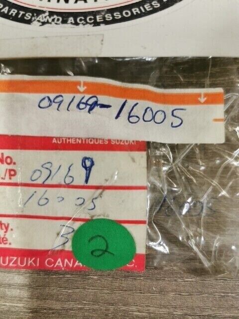 NOS SUZUKI RM125 1986 - 1988 RM80 1986 - 1996 RM85 RM85L WASHER 09169-16005 S48