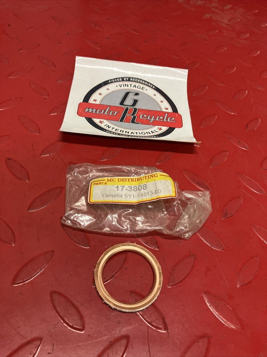NOS YAMAHA EXHAUST PIPE GASKET 5Y1-14613-00-00 SUB BY 3YF-14613-01-00 Y63