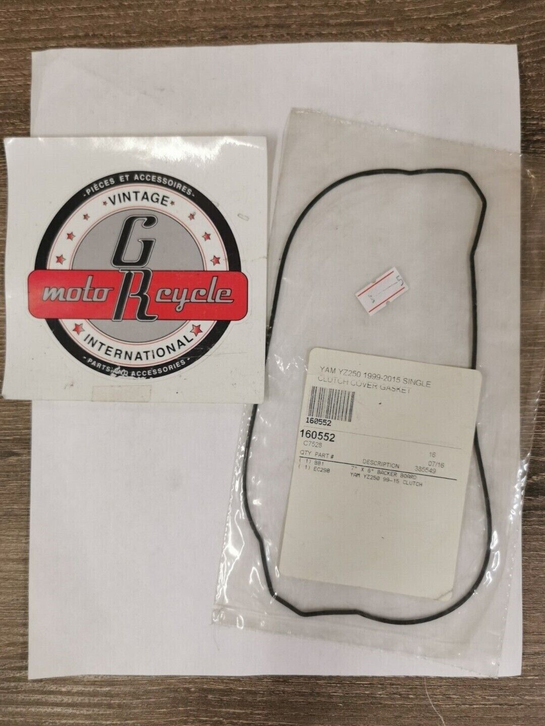 NOS YAMAHA YZ250 YZ250X 1999 - 2015 CLUTCH COVER GASKET C7528 J45