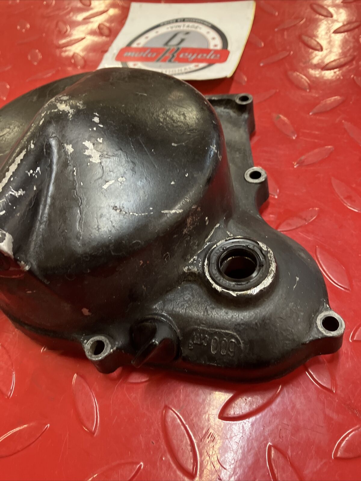 Honda CR80R 1990 right crankcase clutch cover 1987 - 1995 3