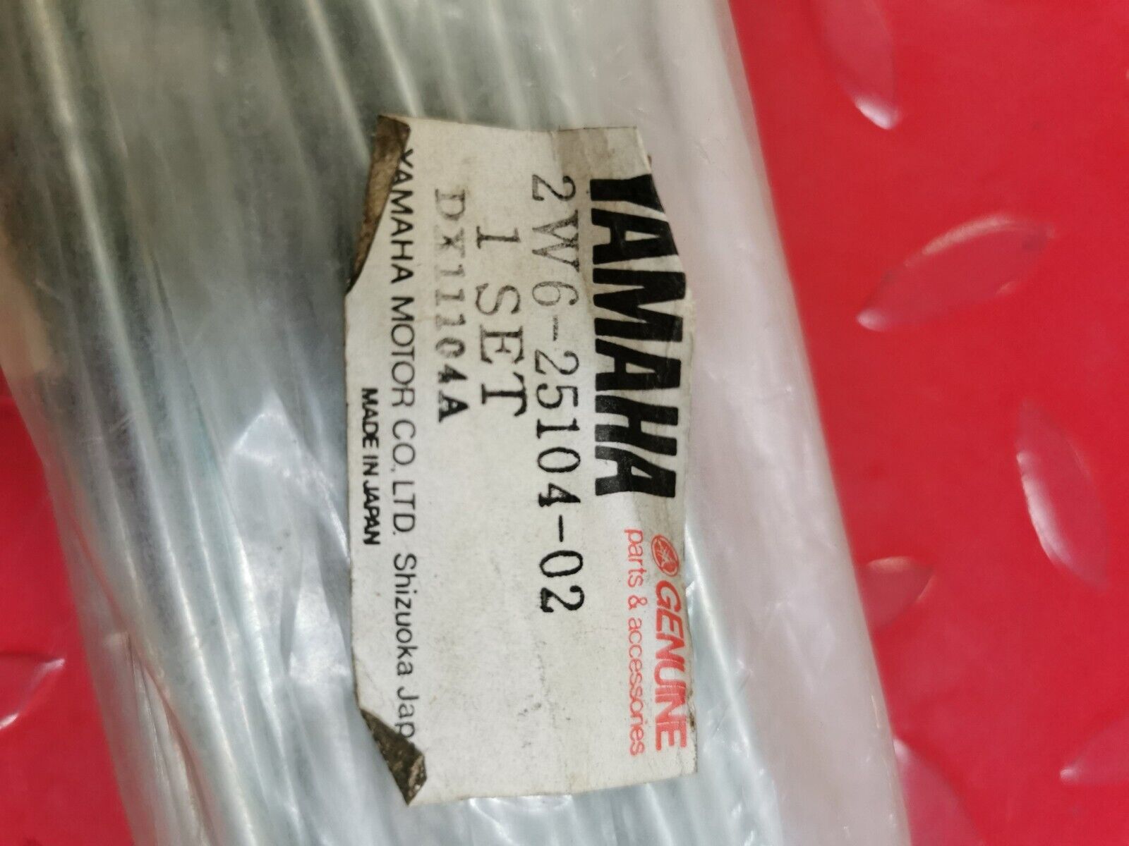 NOS Yamaha IT175 IT400 YZ125 YZ250 TT500 SPOKE SET 2W6-25104-02-00 Y22