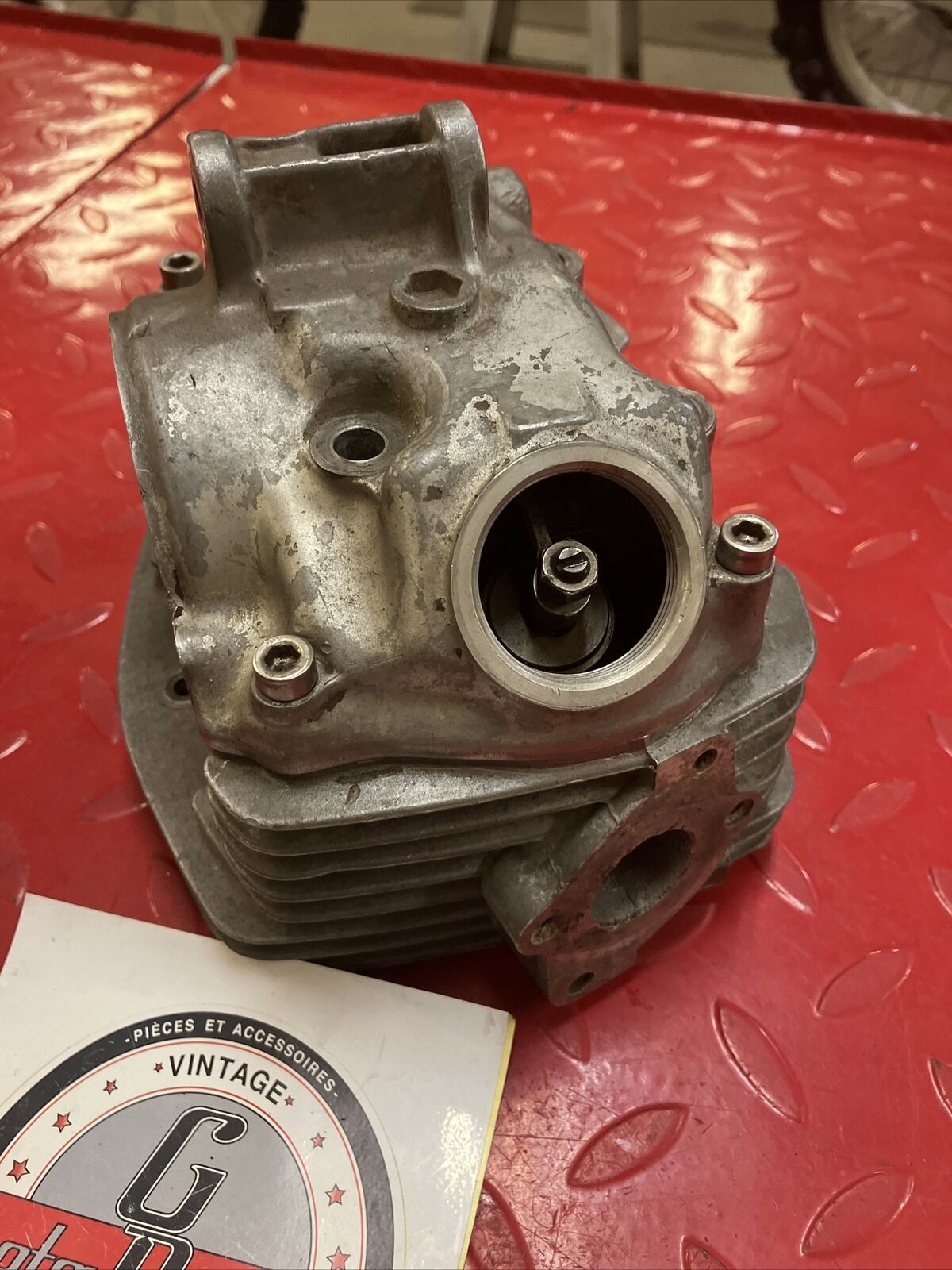 Honda XL100 1977 cylinder head valve cover rocker 1976 1978