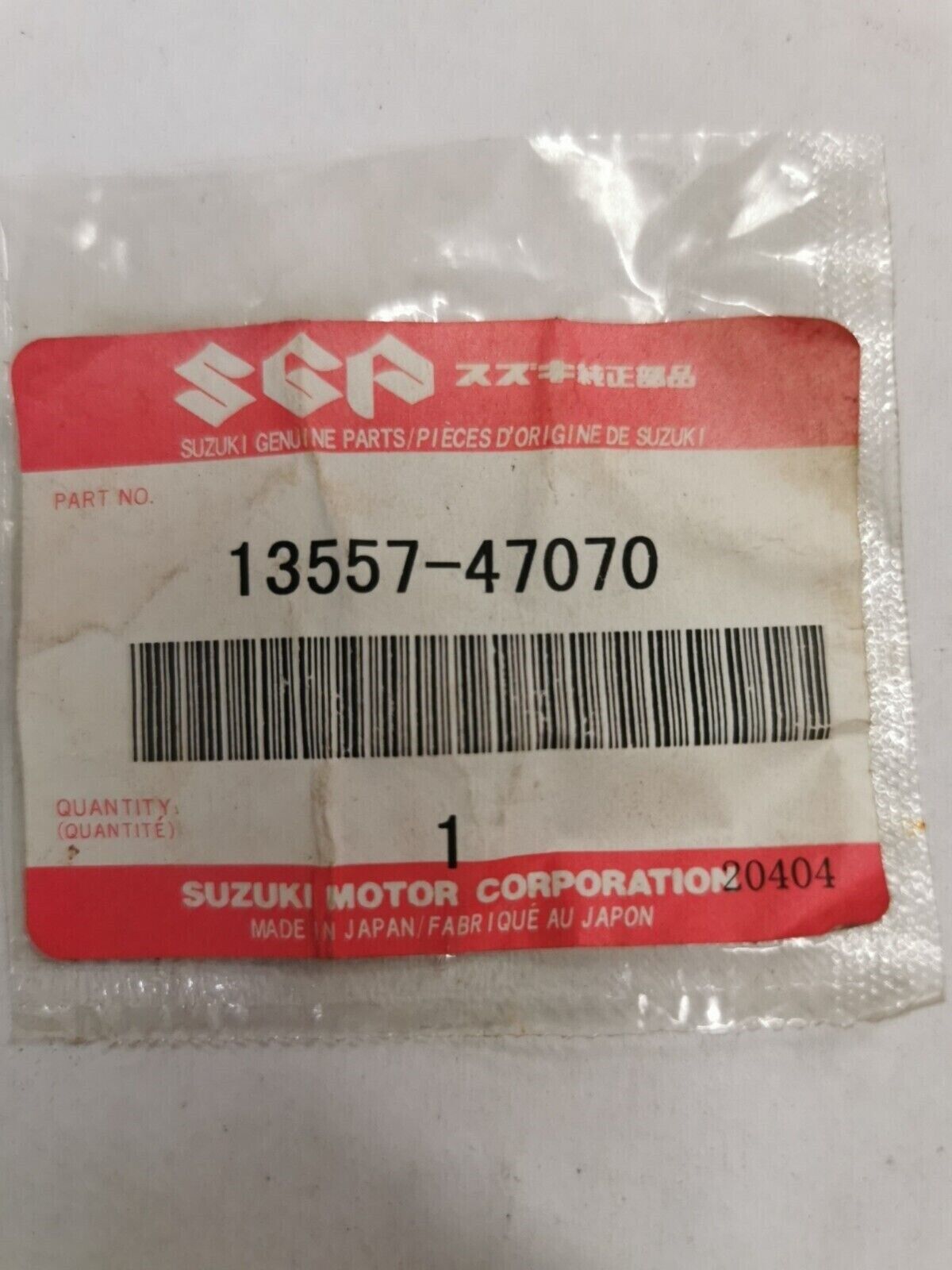NOS SUZUKI  GS550L GS1000 O RING 13557-47070 S27