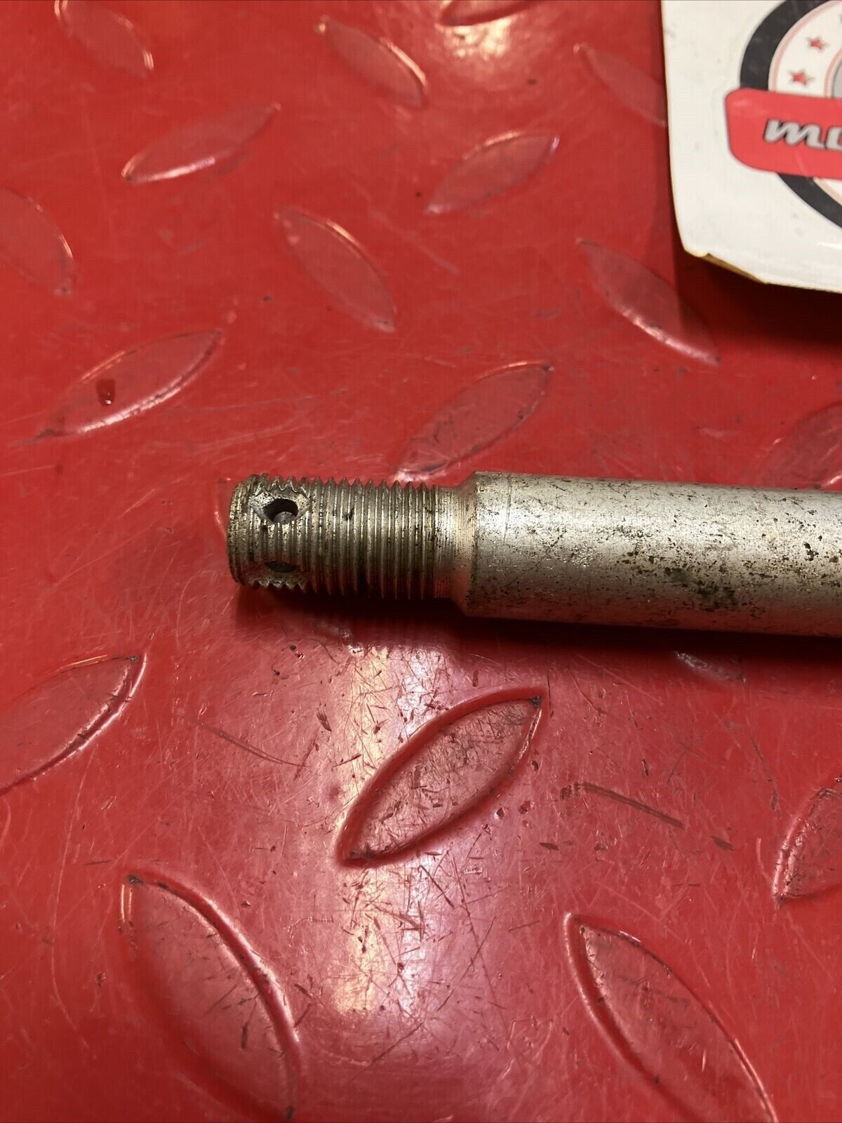 Yamaha RD400 1977 Front wheel axle bolt 1976 1978 3