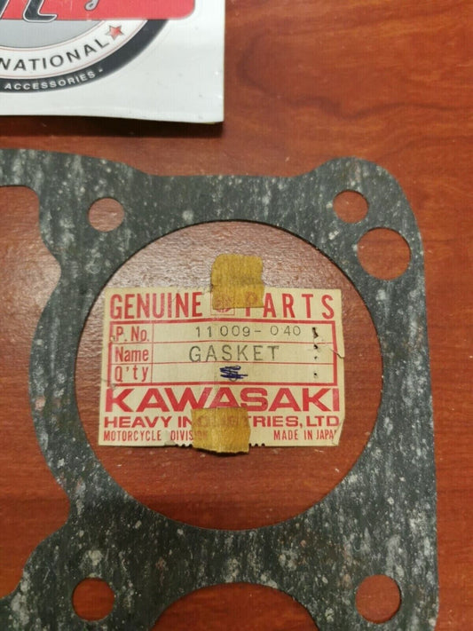 NOS Kawasaki 1974 - 1978 KZ400 CYLINDER BASE GASKET BLACK 11009-040 K36
