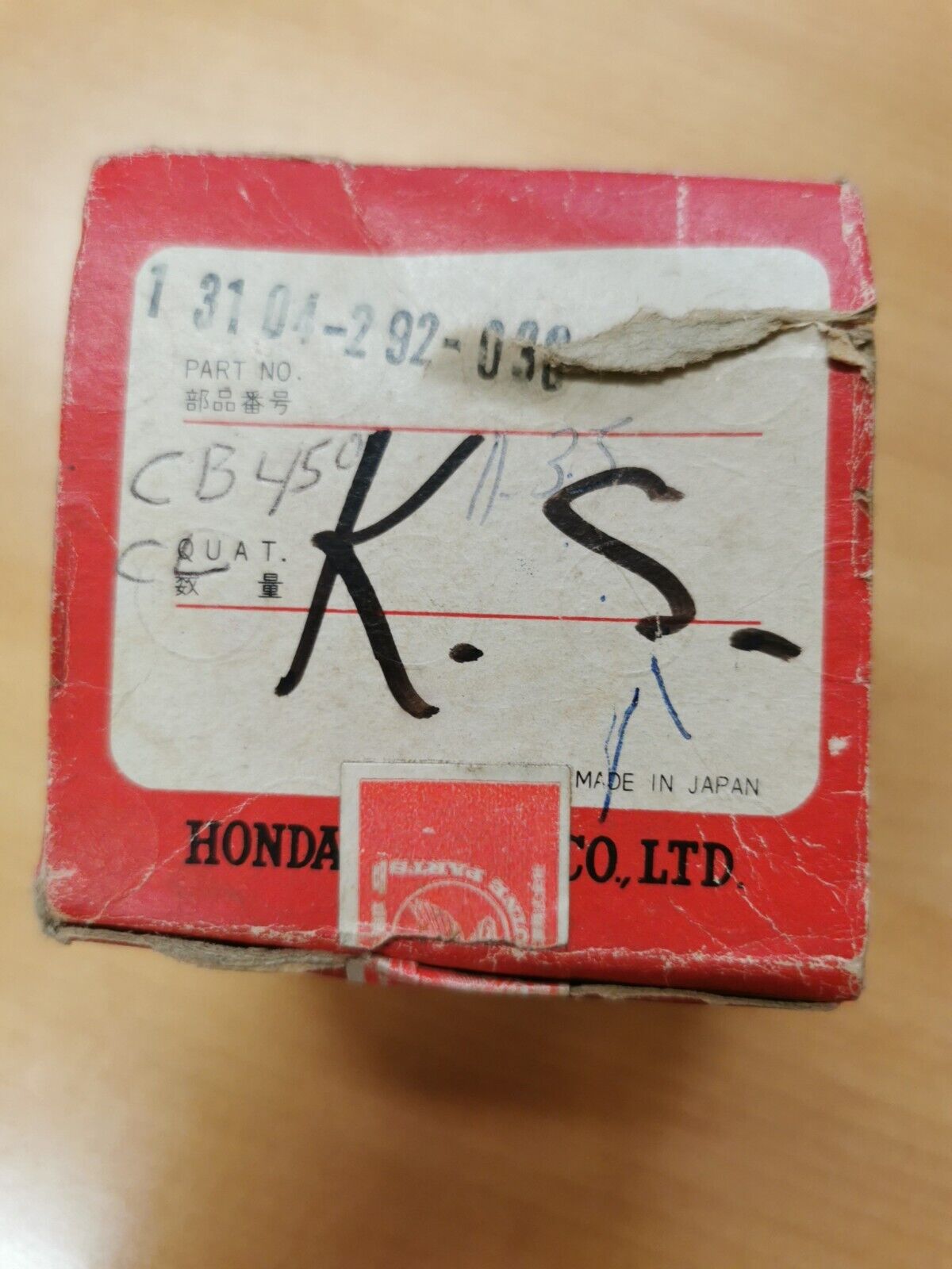 NOS HONDA CB450 CL450  PISTON  0.75  13104-292-030 H29