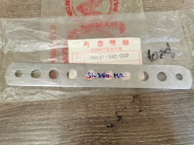 NOS HONDA CB350 CL350 SL350 1968 - 1972 ARM FR BRAKE STOPPER 45431-340-000 H81