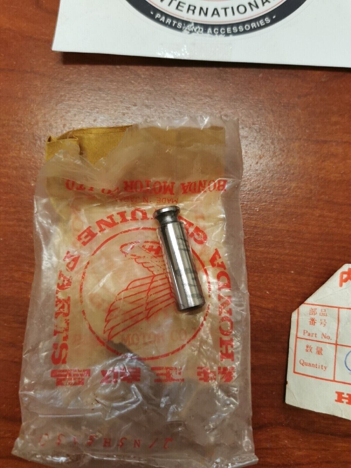 NOS Honda CB750 PIN, KICK STOPPER 28254-300-000 H34