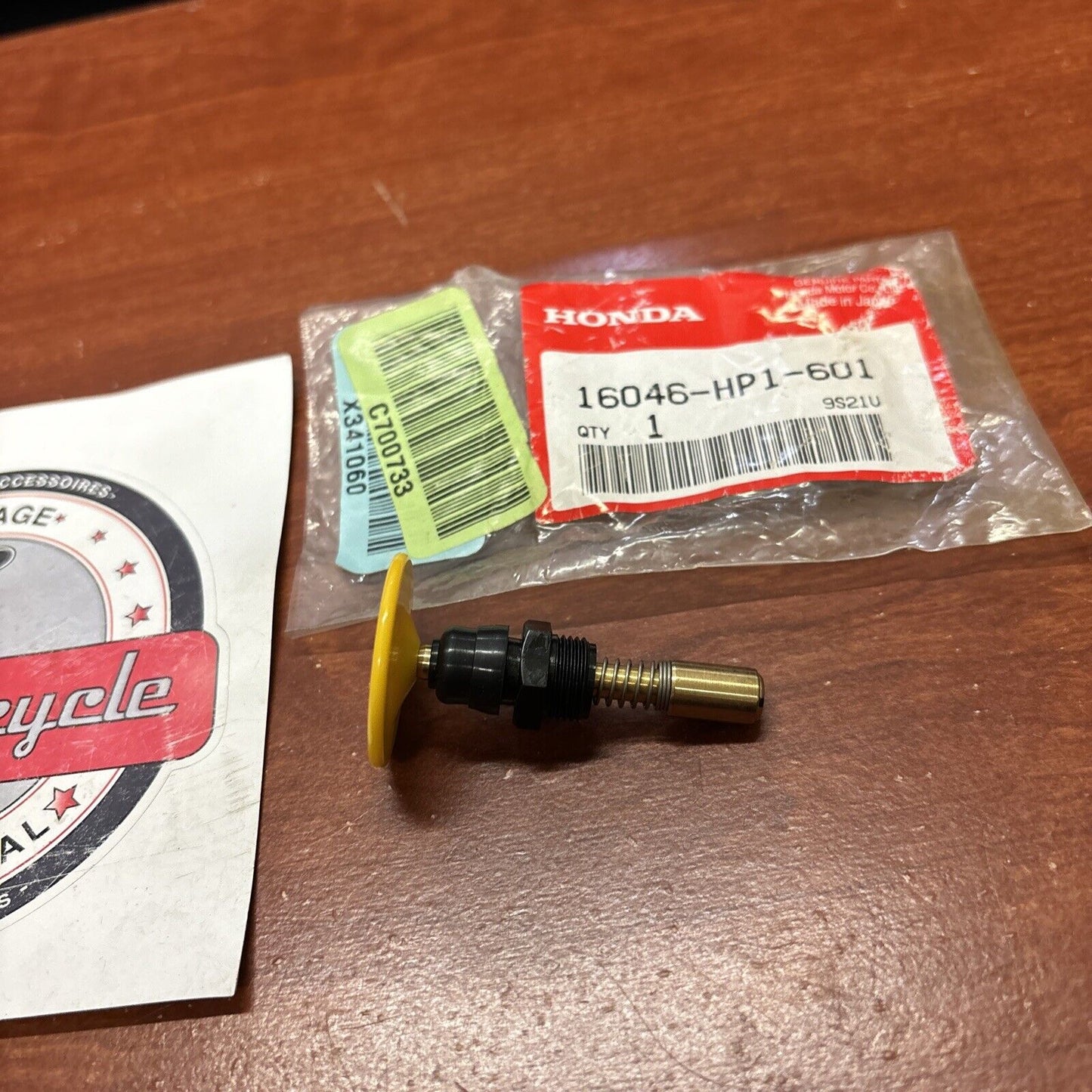 NOS Honda TRX450ER TRX450R STARTER VALVE 16046-HP1-601 H167