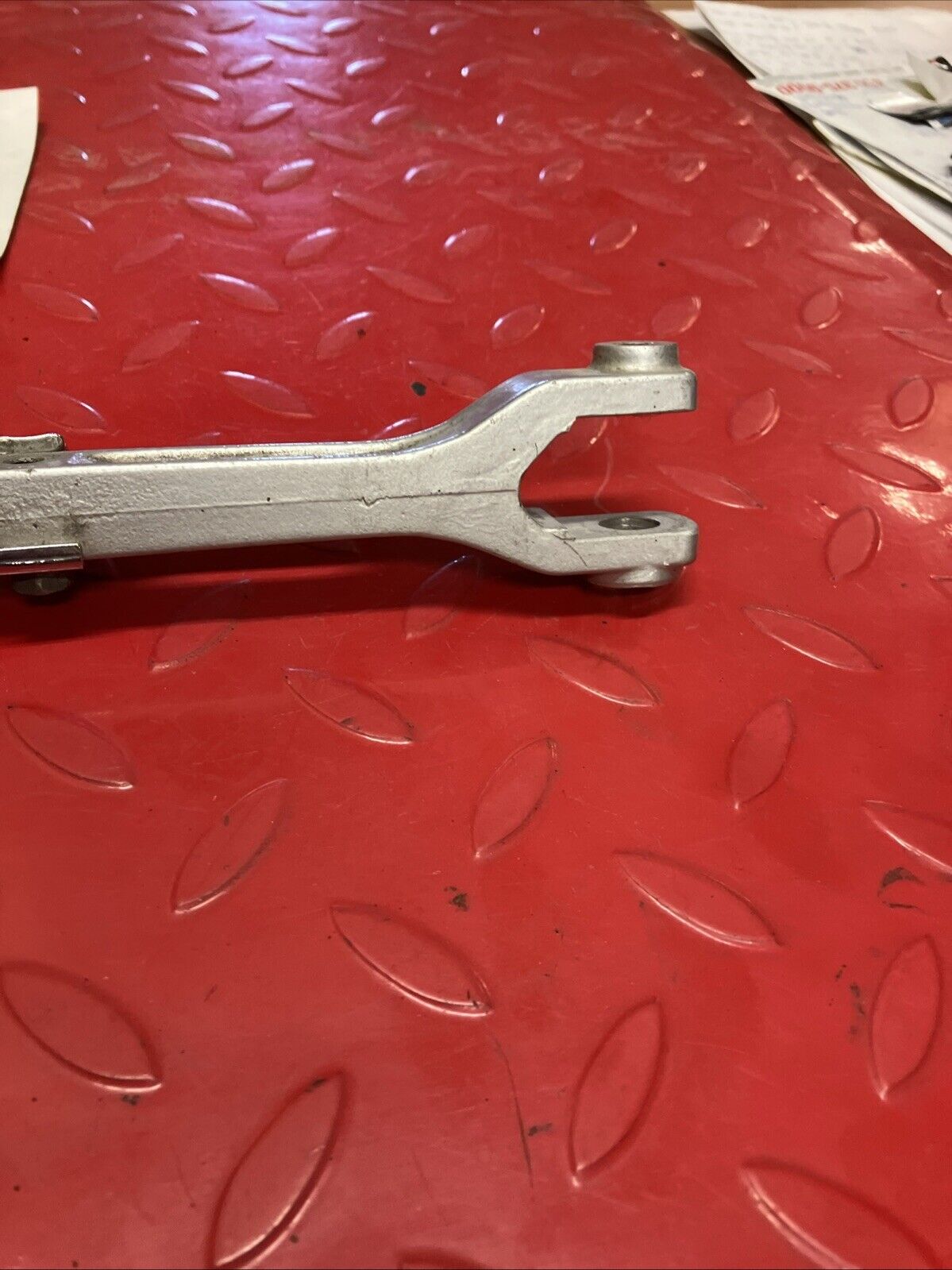 Honda CX500T Turbo 1982 1983 Rear brake stop torque link arm holder U6