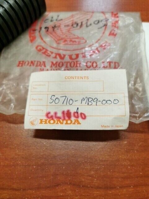 NOS Honda GL1100 PILLION STEP RUBBER 50710-MB9-000 SUB 50710-461-770 H99
