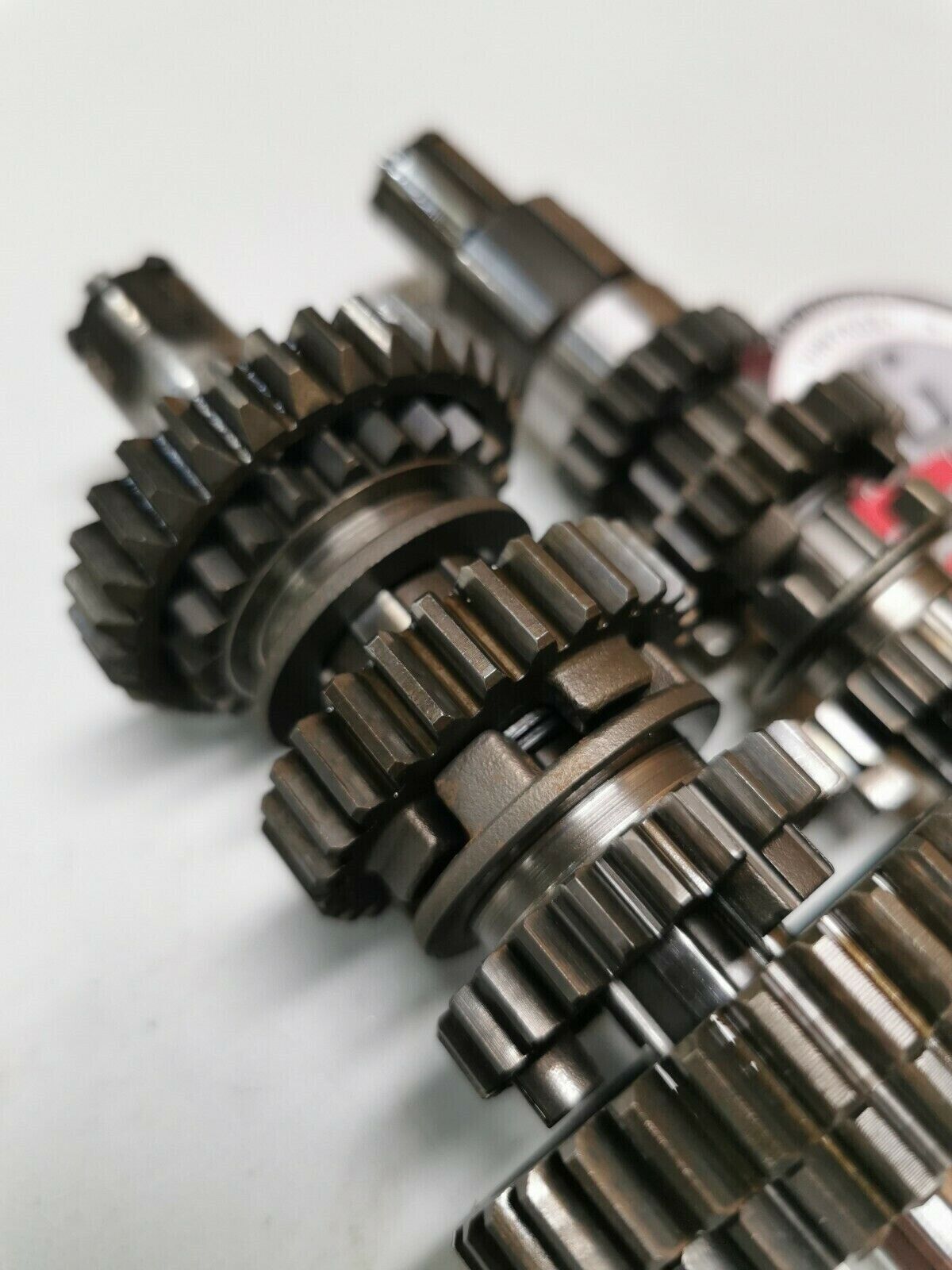 Honda XL100 1977 transmission mainshaft countershaft main counter shaft gear