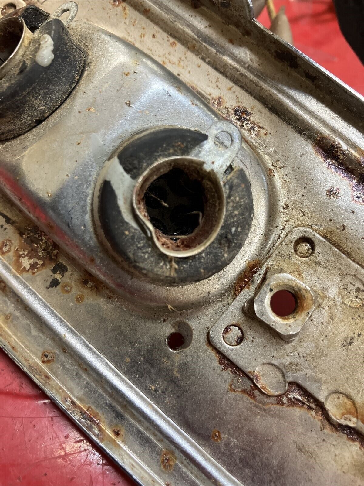 Yamaha RD400 1977 taillight base tail light 1976