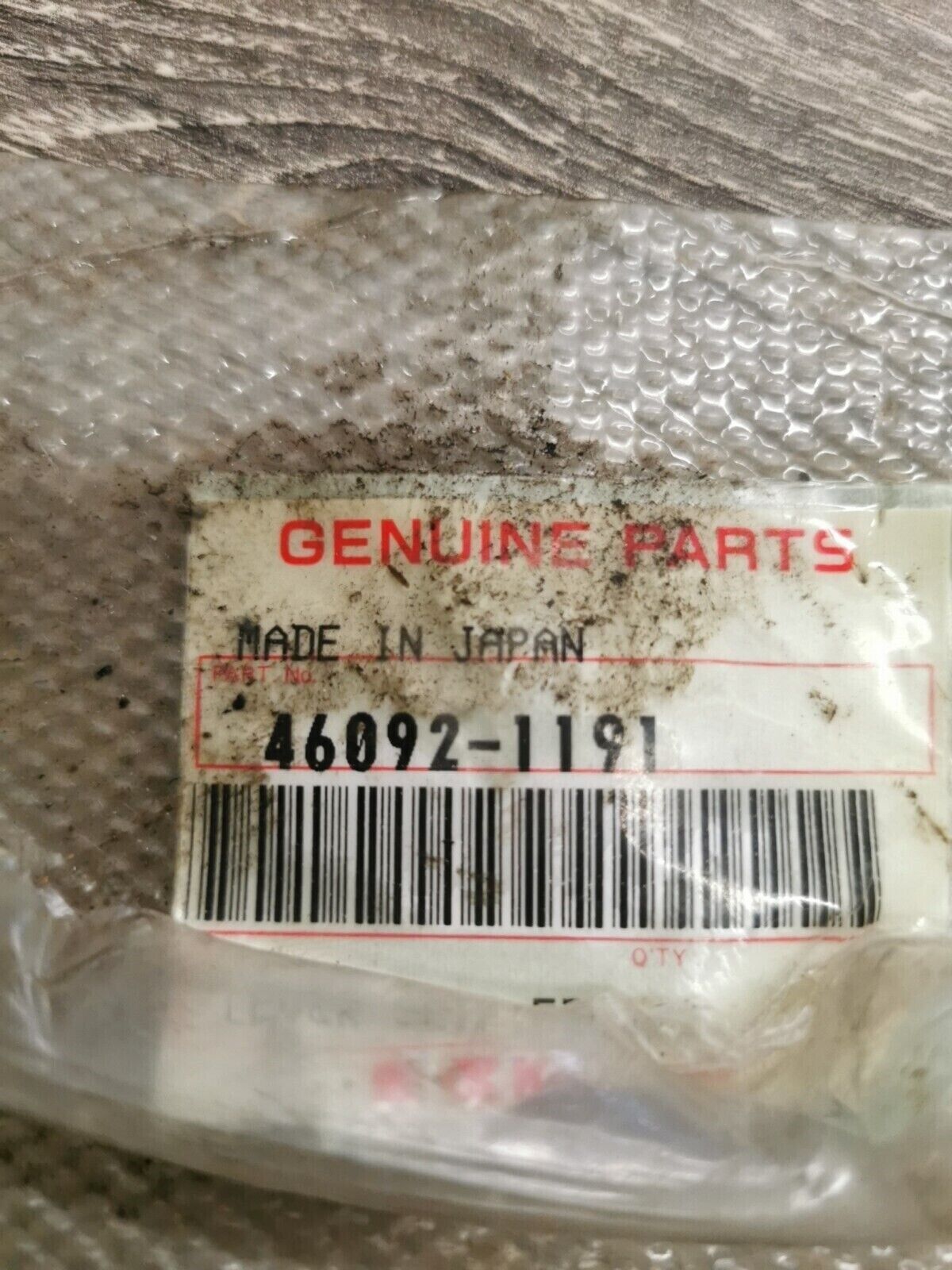NOS KAWASAKI KX500 KX100 KX80 1997 - 2003 BRAKE LEVER 46092-1191  K30