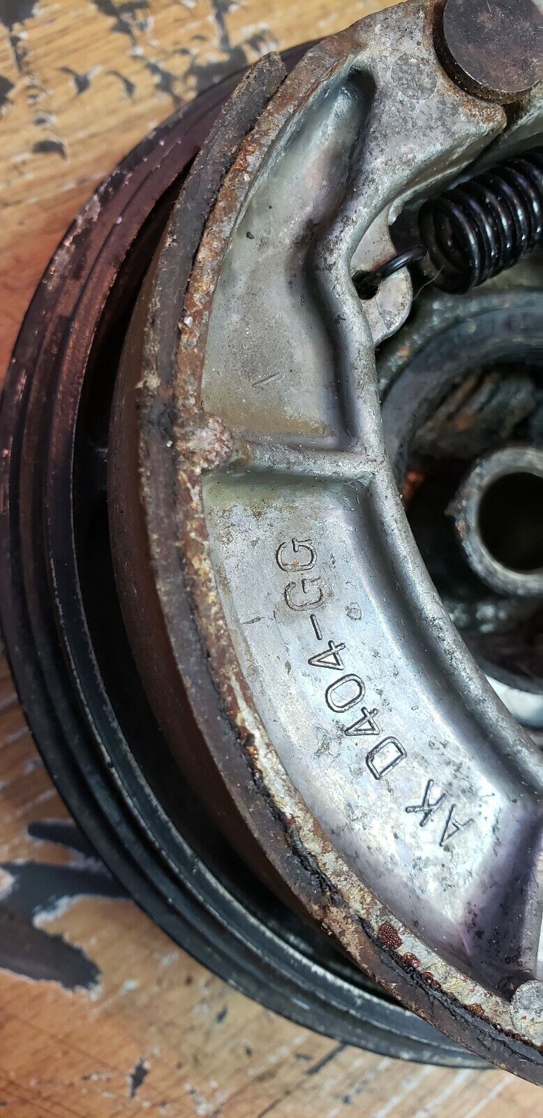 Honda XL250R 1984 front brake panel hub drum XL250 1984 1985 1986 1987 .