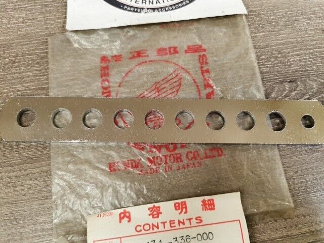 NOS HONDA CB125 CB175 1969 1972 ARM BRAKE STOPPER  45431-336-000 H81
