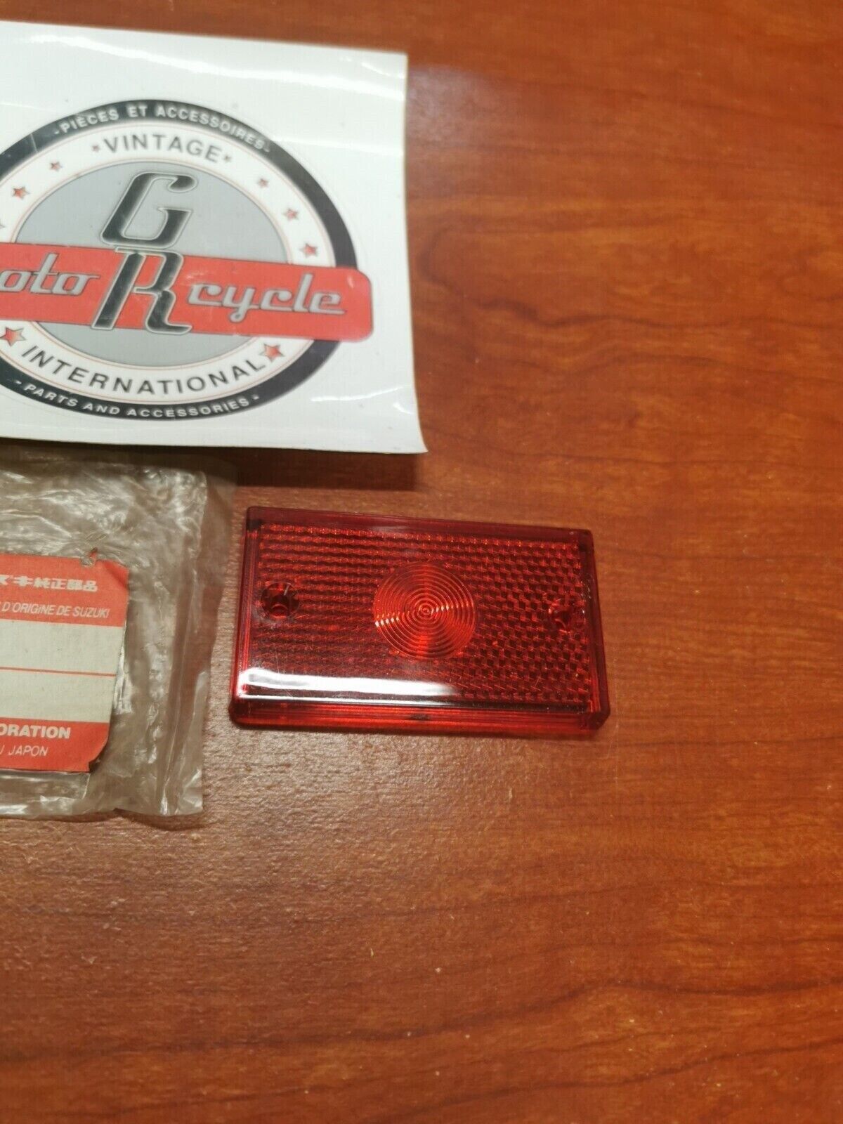NOS Suzuki 1986 GV1400GD RED MARKER LENS 36572-24A10 S20