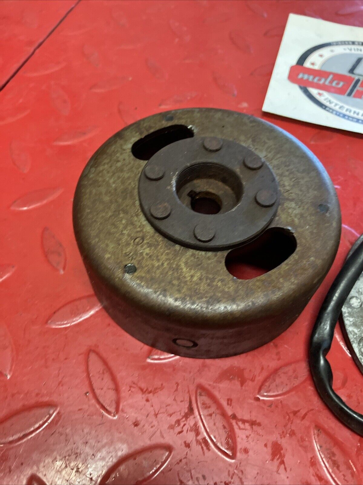 Honda MT125 1975 stator flywheel assy rotor magneto alternator 1974 1976