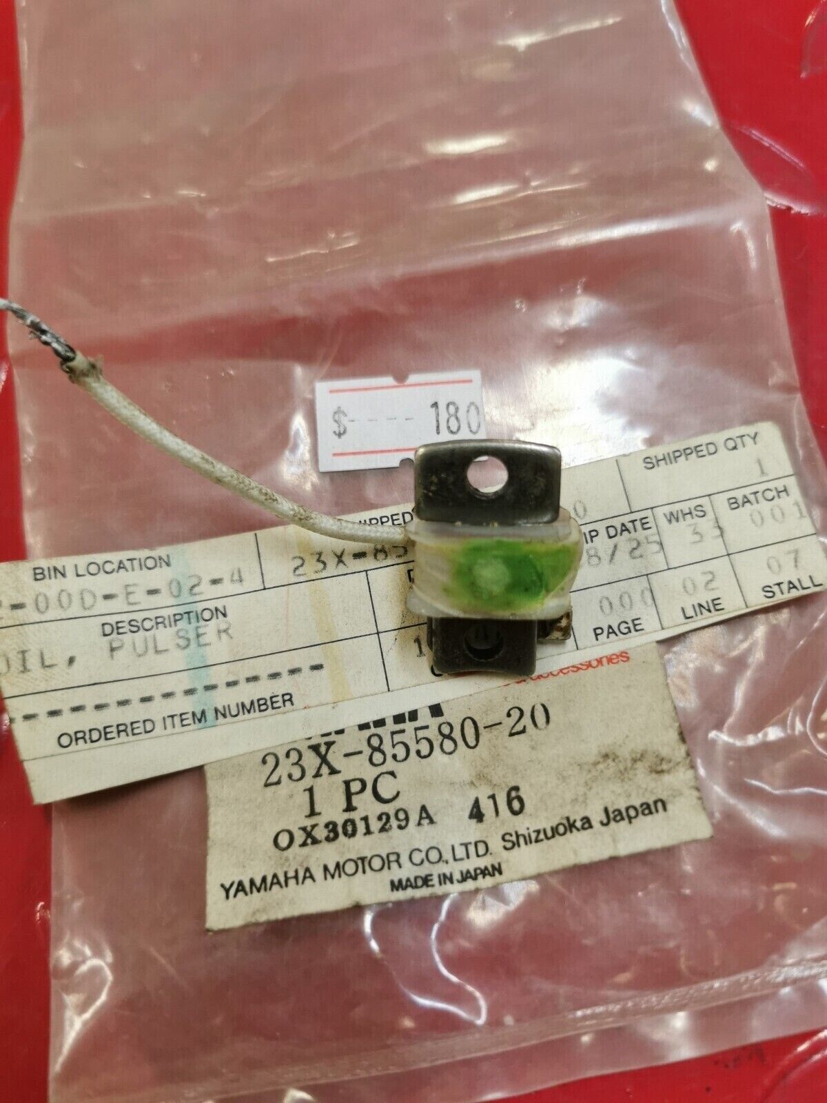 NOS Yamaha IT250 YZ490 WR500 COIL PULSER 23X-85580-20-00 Y22