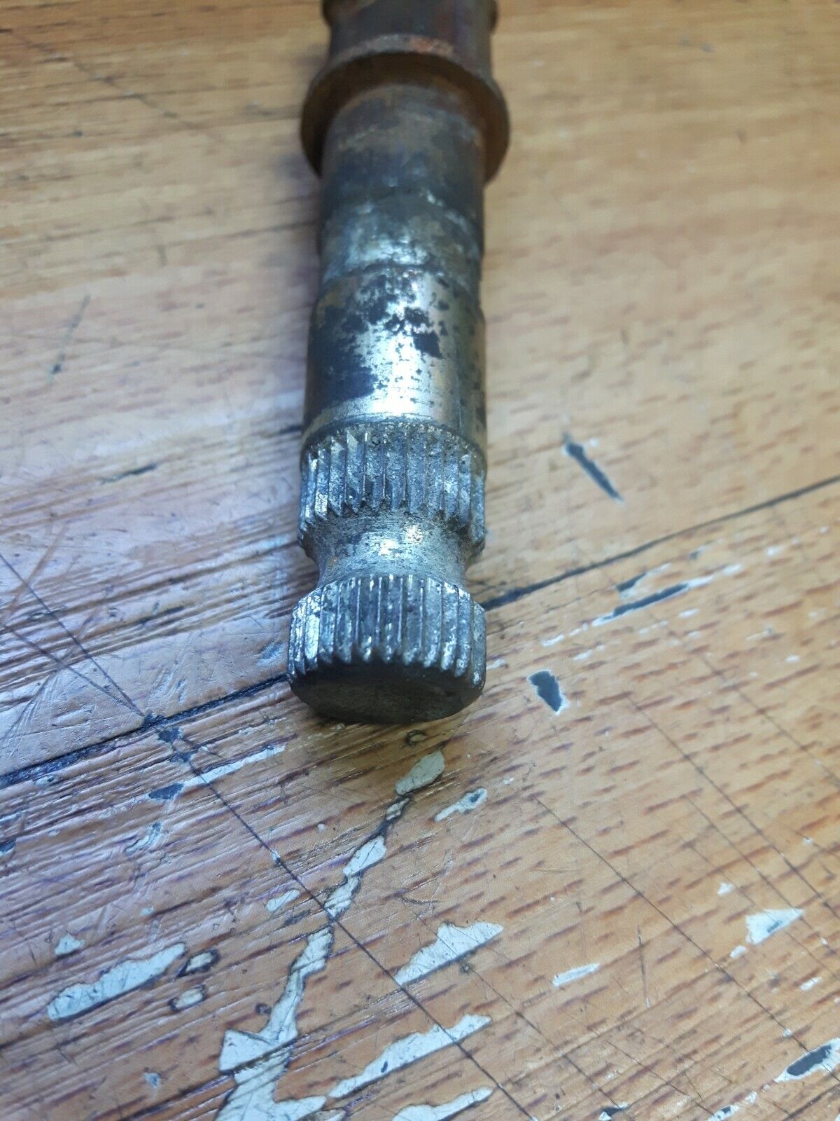 Honda XL200R 1983 rear brake panel camshaft cam spline 1984 TR200 1986 1987