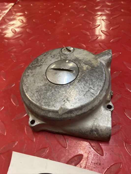 Honda TL125 1975 left crankcase stator cover 1974 1976