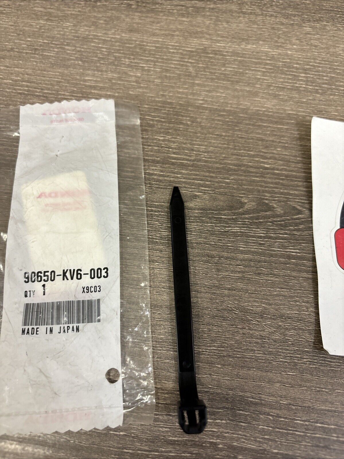 NOS Honda CB125T CB250 CB400 CB600 F FA WIRE BAND 90650-KV6-003 H128
