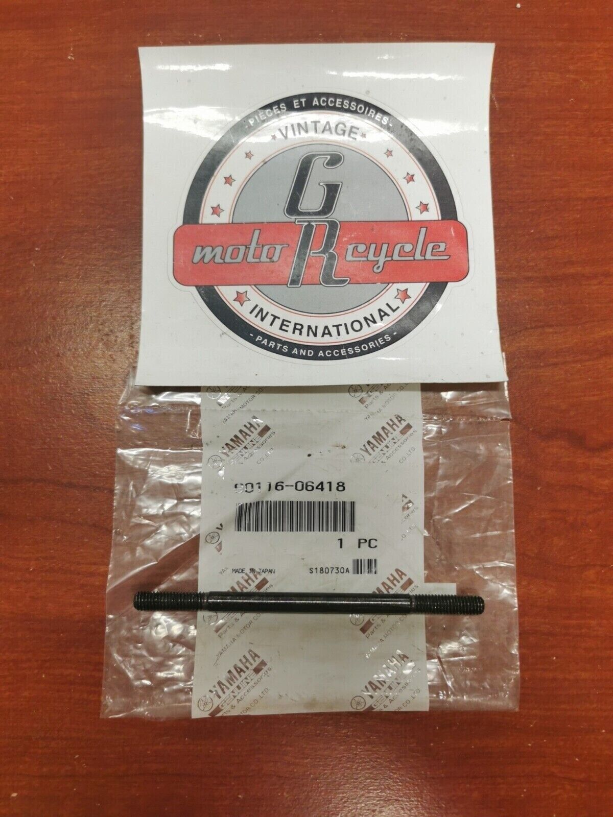 NOS Yamaha PW50 CA50 SH50 CW50 CE50 CG50 STUD BOLT 90116-06418-00 Y82