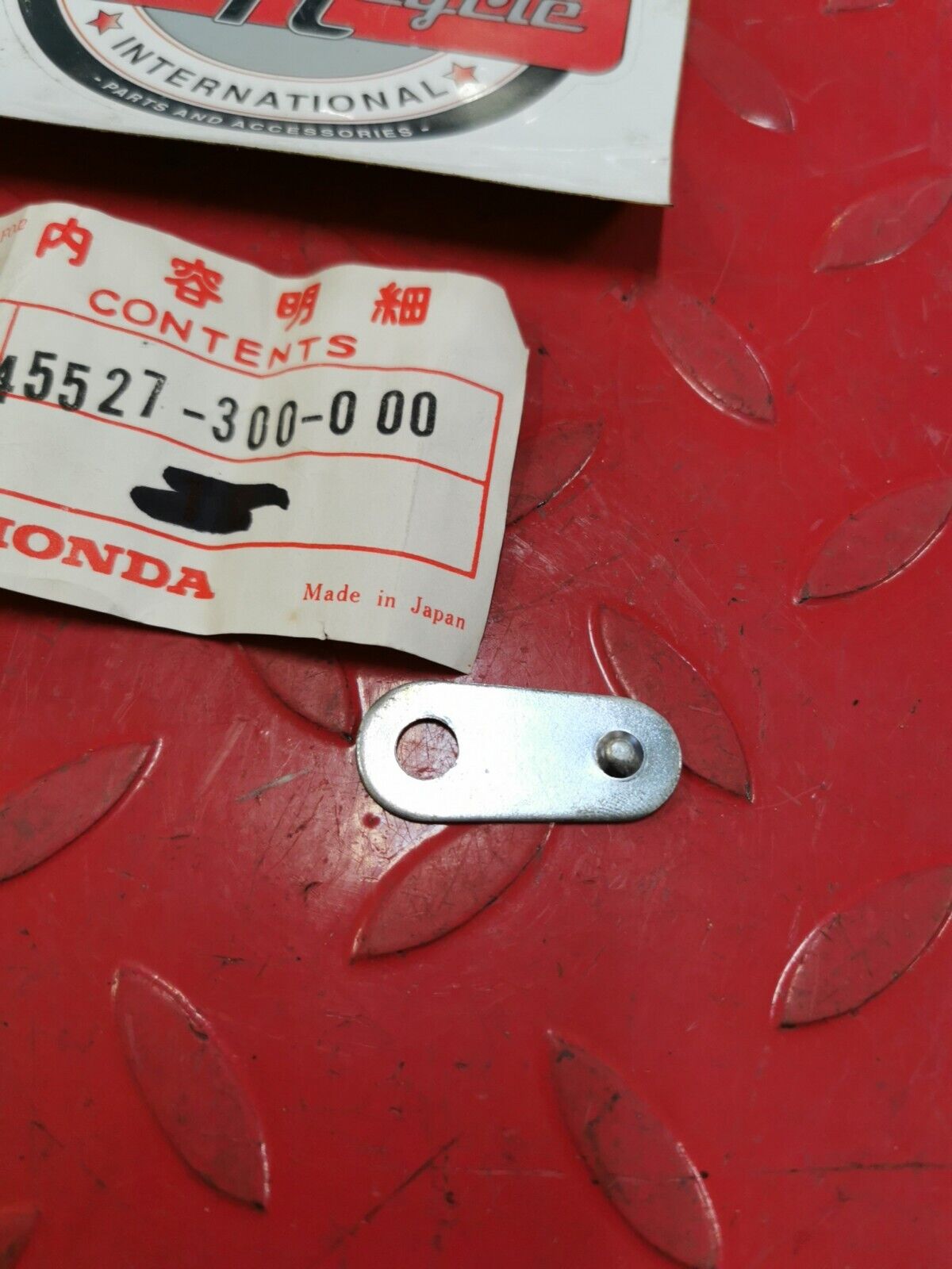 NOS Honda 1976 CB750 CB350 CB500 CB550 GL1000 LEVER BUSH PLATE 45527-300-000 H31