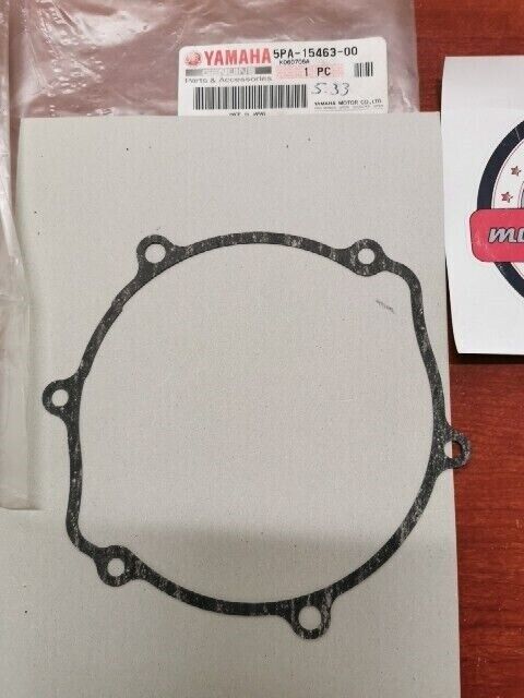 NOS Yamaha YZ85 YZ65 YZ125 CRANKCASE COVER GASKET 5PA-15463-00-00 Y102