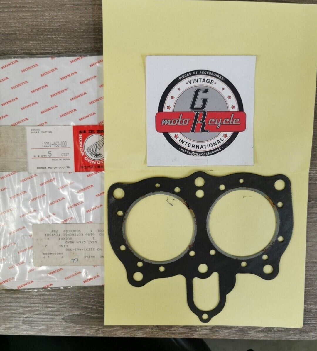 NOS HONDA GL1100 1980 - 1983 GASKET  CYLINDER HEAD 12251-463-000 H61