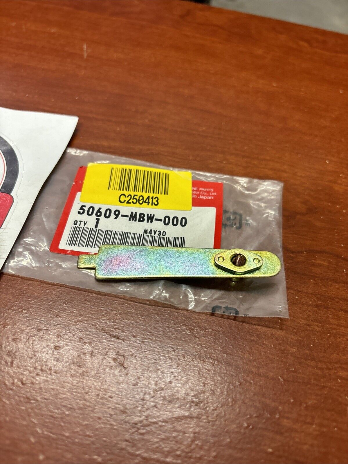 NOS Honda CB400 CB600F CB600FA STEP SETTING PLATE 50609-MBW-000 H172