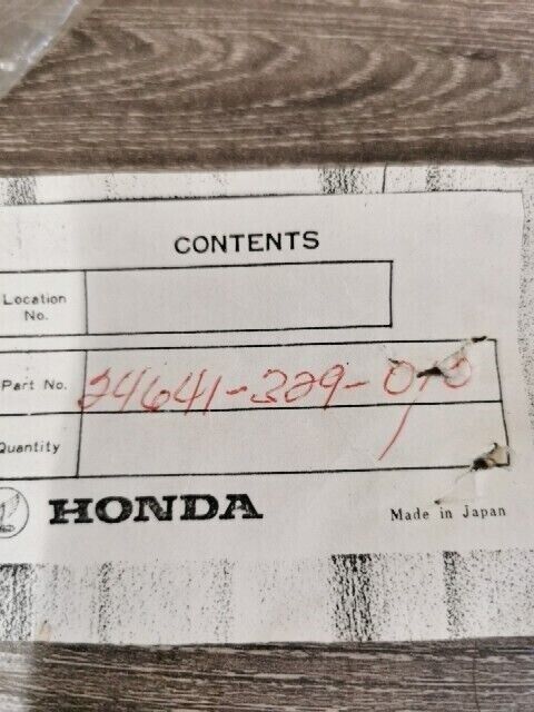 NOS HONDA SL250S TL250 XL250 XL350 SPRING GEAR SHIFT 24641-329-010 H76