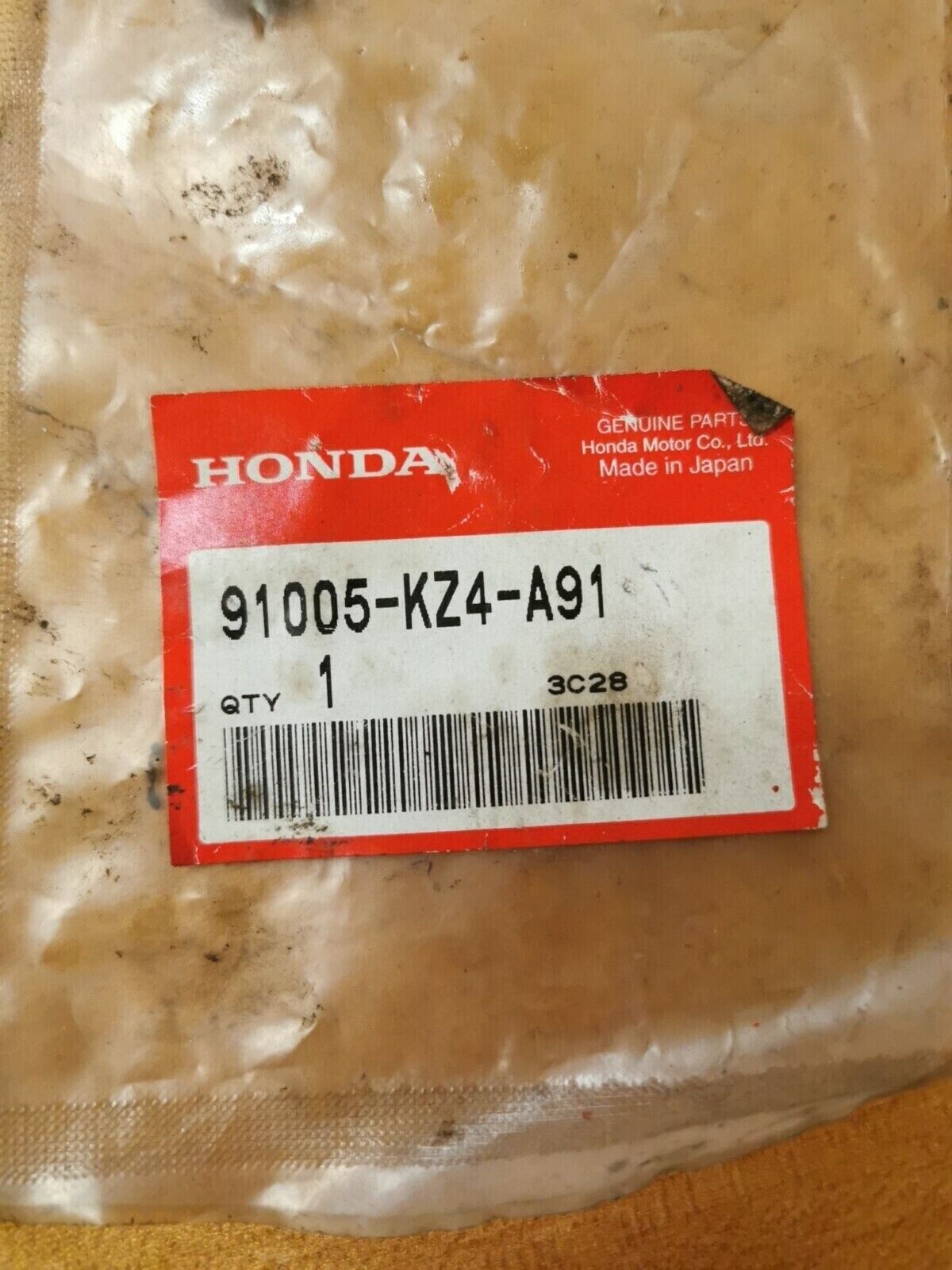 NEW NOS Honda 2000 - 2002 CR125R BEARING 91005-KZ4-A91 H26