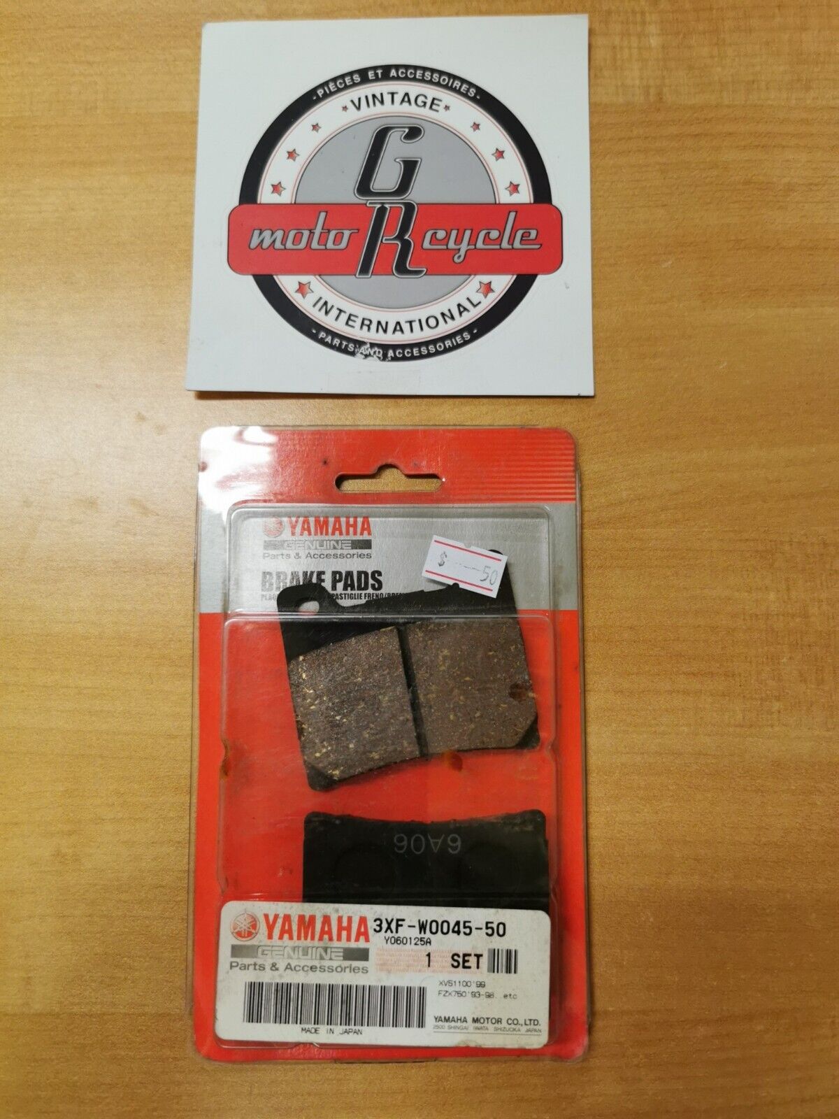 NOS YAMAHA XV1100   XV750  1996 -  2007  BRAKE PAD KIT  3XF-W0045-50-00 Y43