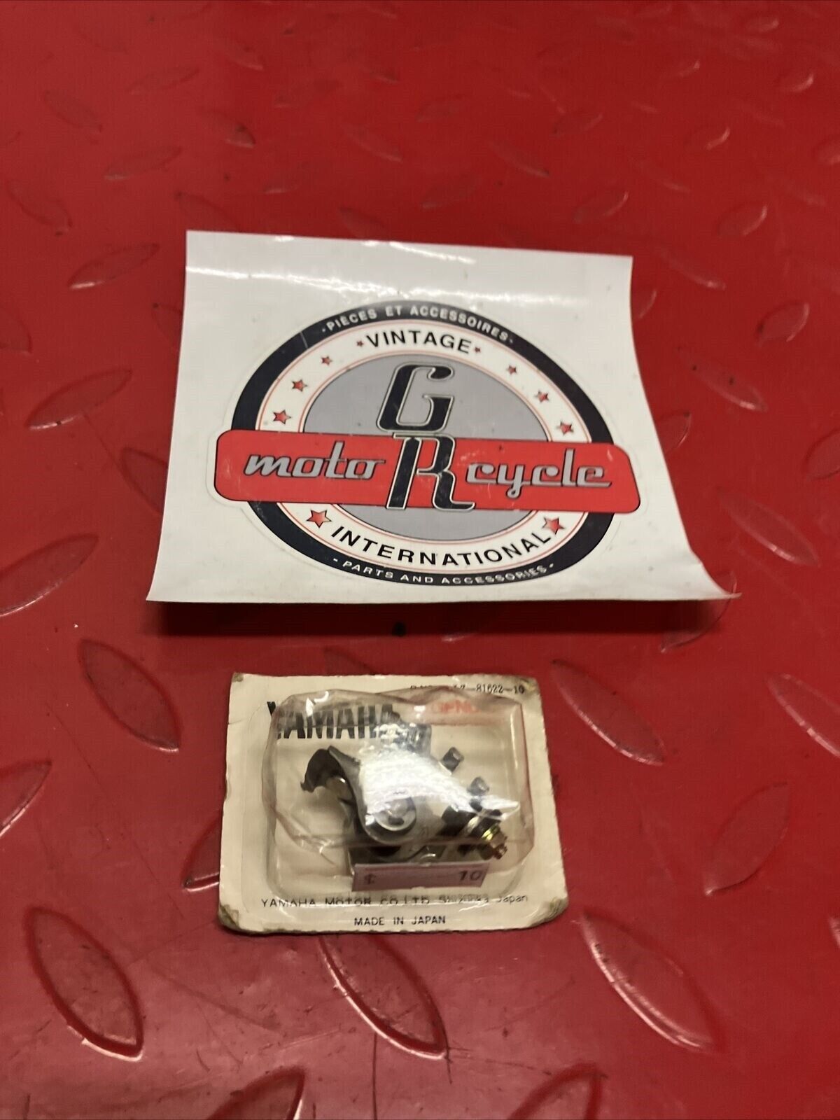 NOS YAMAHA XS750 1977 CONTACT BREAKER POINT 1J7-81622-10-00 Y65