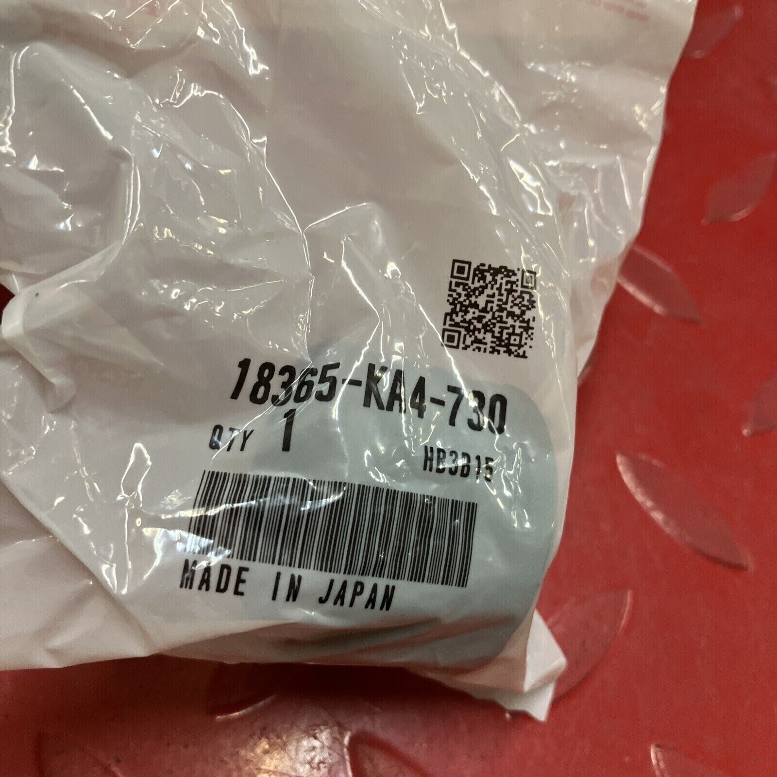 NEW Honda CR250R 1984 - 2007 EXHAUST PIPE RUBBER SEAL GASKET 18365-KA4-730 H99