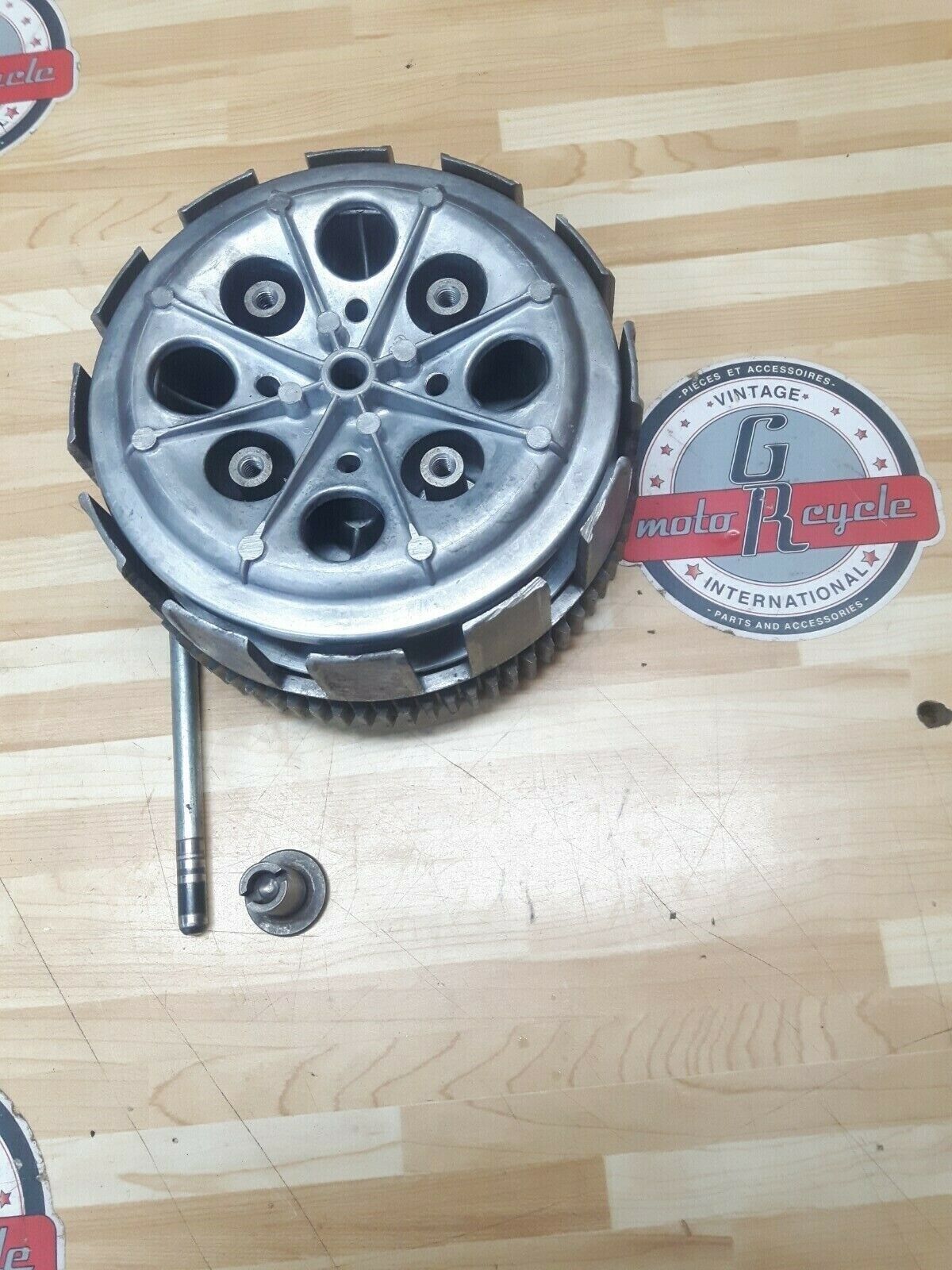 Honda XL250 1974 clutch basker outer center hub pressure plate 22100-356-000